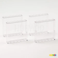 Lot of 4 LEGO Trans Clear 1x6x5 59349 Wall Panel Building Glass Window Brick NEW