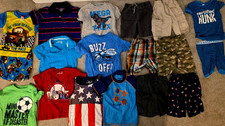 Lot of Boys Size 4 4T Mixed Lot Spring and Summer- 19 Pieces