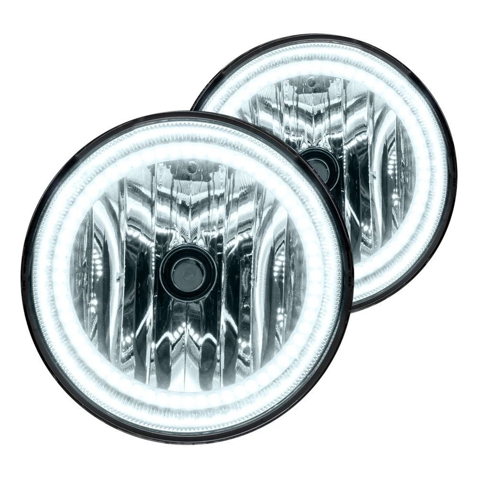 LED Fog Lights Halo Ring Lights White For 2008-2014 Ford Ranger Foto 2 de 4