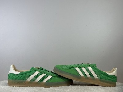 Adidas Originals Gazelle Indoor  Men s Size 9.5 Energy Green/Off White NEW