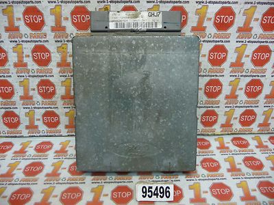 1996 96 FORD TAURUS SABLE ENGINE 3.0L COMPUTER ECU ECM F6DF-12A650-EH OEM
