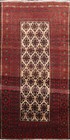 4x6 Geometric Balouch Tribal Area Rug Hand-knotted Oriental Classic Foyer Carpet