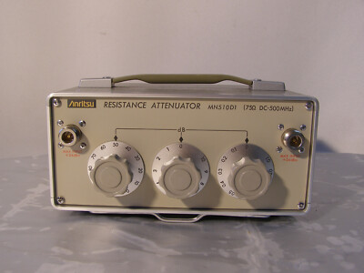 Anritsu Resistance Attenuator MN510D1  75 Ohm DC-500MHz