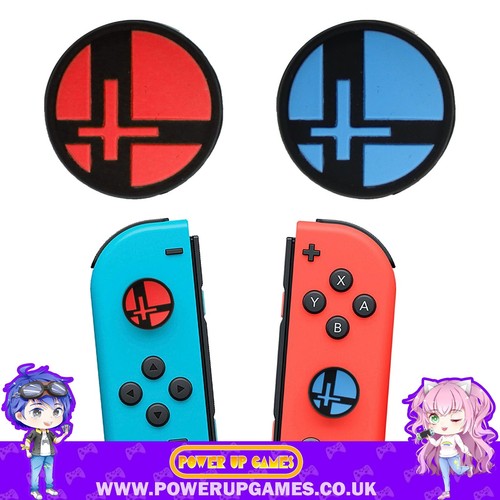 Cute Super Mario Joystick Thumb Grips Cap For Nintendo Switch / Lite / OLED - Picture 4 of 7
