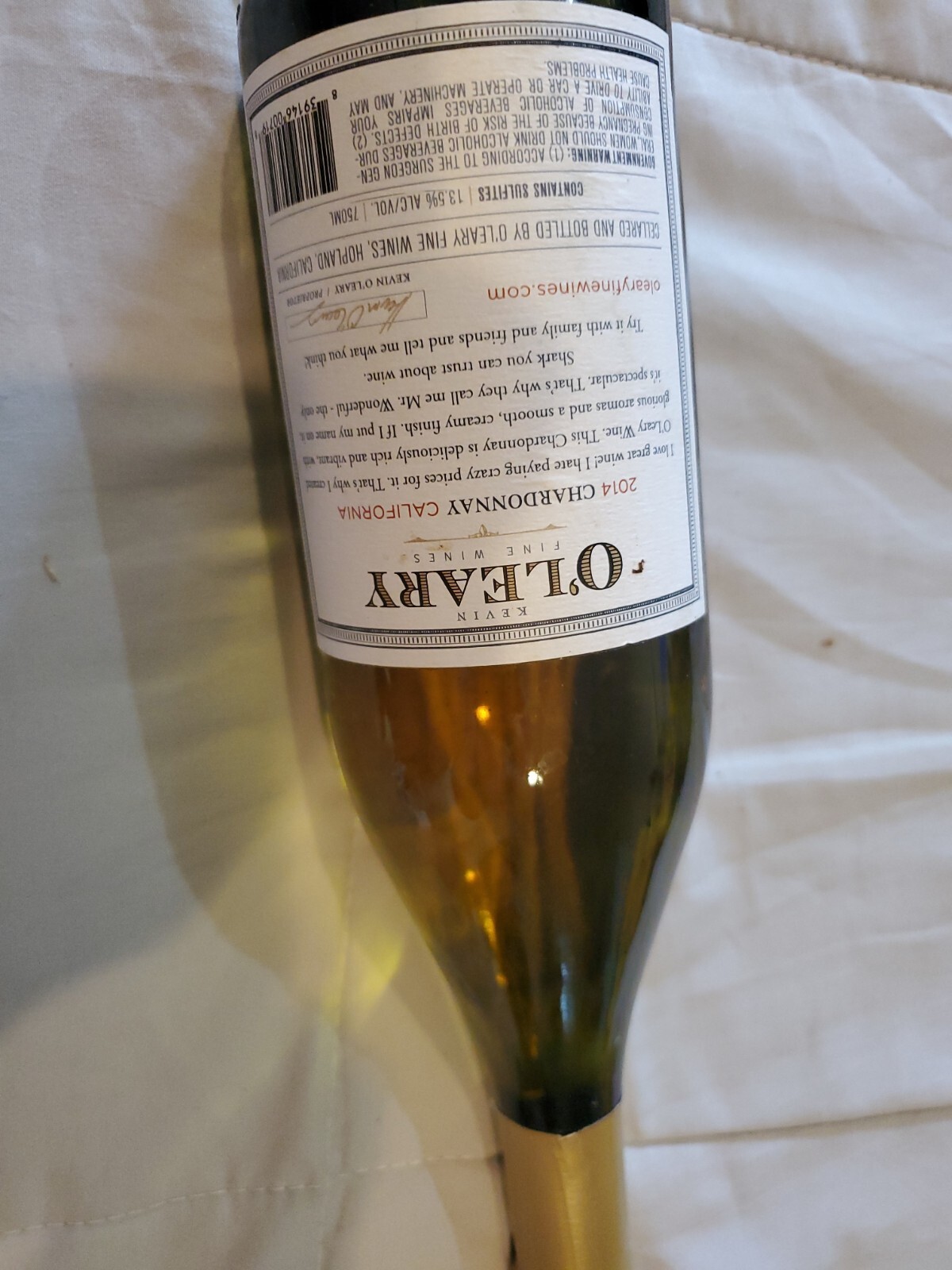 KEVIN O'LEARY SIGNED WINE O'LEARY WINESHARK TANK eBay
