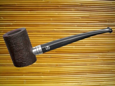 Pfeife Rattray's Ahoy Poker Sandblast Stand Up 9 mm Pipe Pipa
