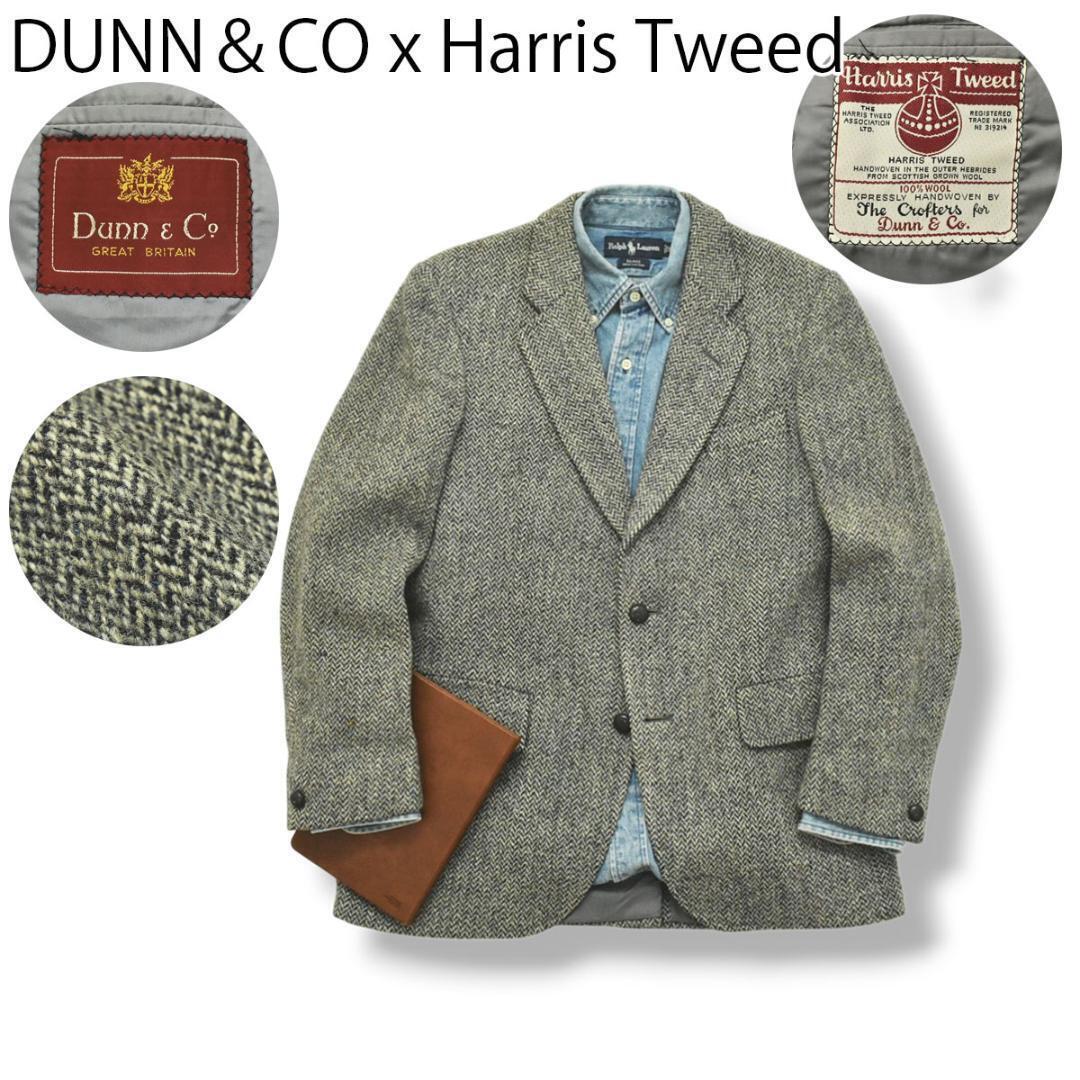 60S Dunn Co X Harris Tweed Single Tailored Jacket Men's #EB 60S Dunn Co X Harris Tweed Single Tailored Jacket Men's #EB