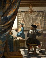 The Art of Painting by Jan Vermeer Art Print 11"x14"
