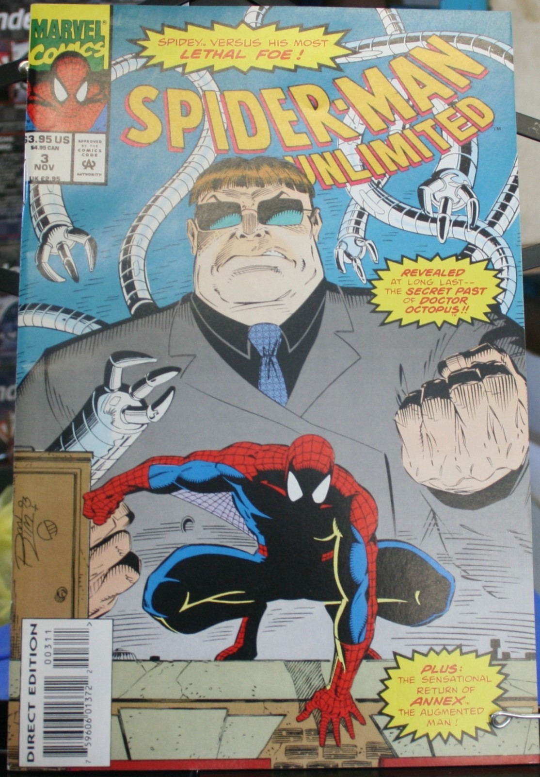 Spider-Man Unlimited #3 (1993 Marvel) App. of Corona & Doctor