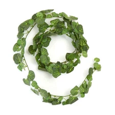 Factory Direct Craft Poly Silk Broad Leaf Ivy Garlands | 2 Garlands