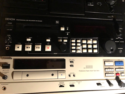 Denon DN-M1050R Broadcast Quality Minidisc. Uber Rare Vintage! | eBay