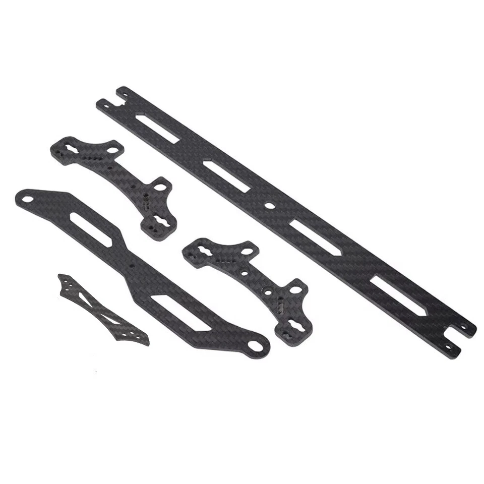 RC Carbon Upper Deck Damper Stay Battery Plate for Tamiya TT02 TT02D TT02R Parts - Image 2 of 4