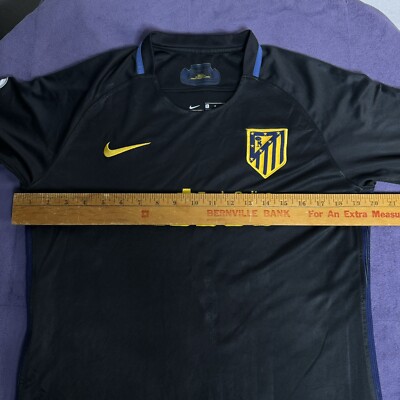 Atletico Madrid 2016-17 Away Football Soccer Jersey Nike Men's Sz