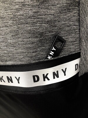 DKNY Signature Nylon Backpack Laptop Logo Unisex Circa 1989  display picture 3