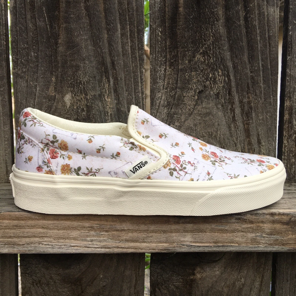 Vans Off theWall Classic Slip On Size 5 Womens Girls Shoes eBay