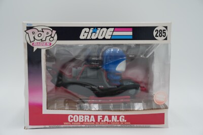 Funko POP Rides 285 Cobra F.A.N.G. Fang w Cobra Commander GI Joe Gamestop