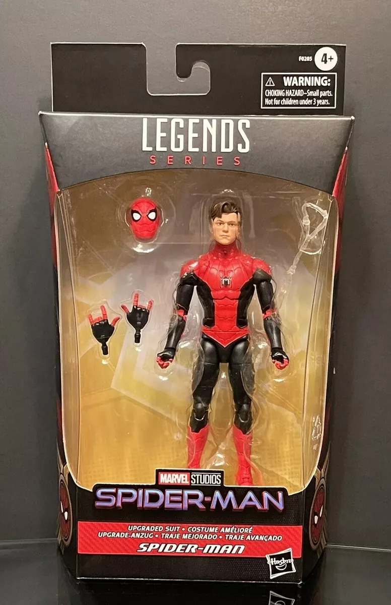 UPGRADED SUIT SPIDER-MAN FIGURINE SPIDER-MAN MARVEL LEGENDS HASBRO