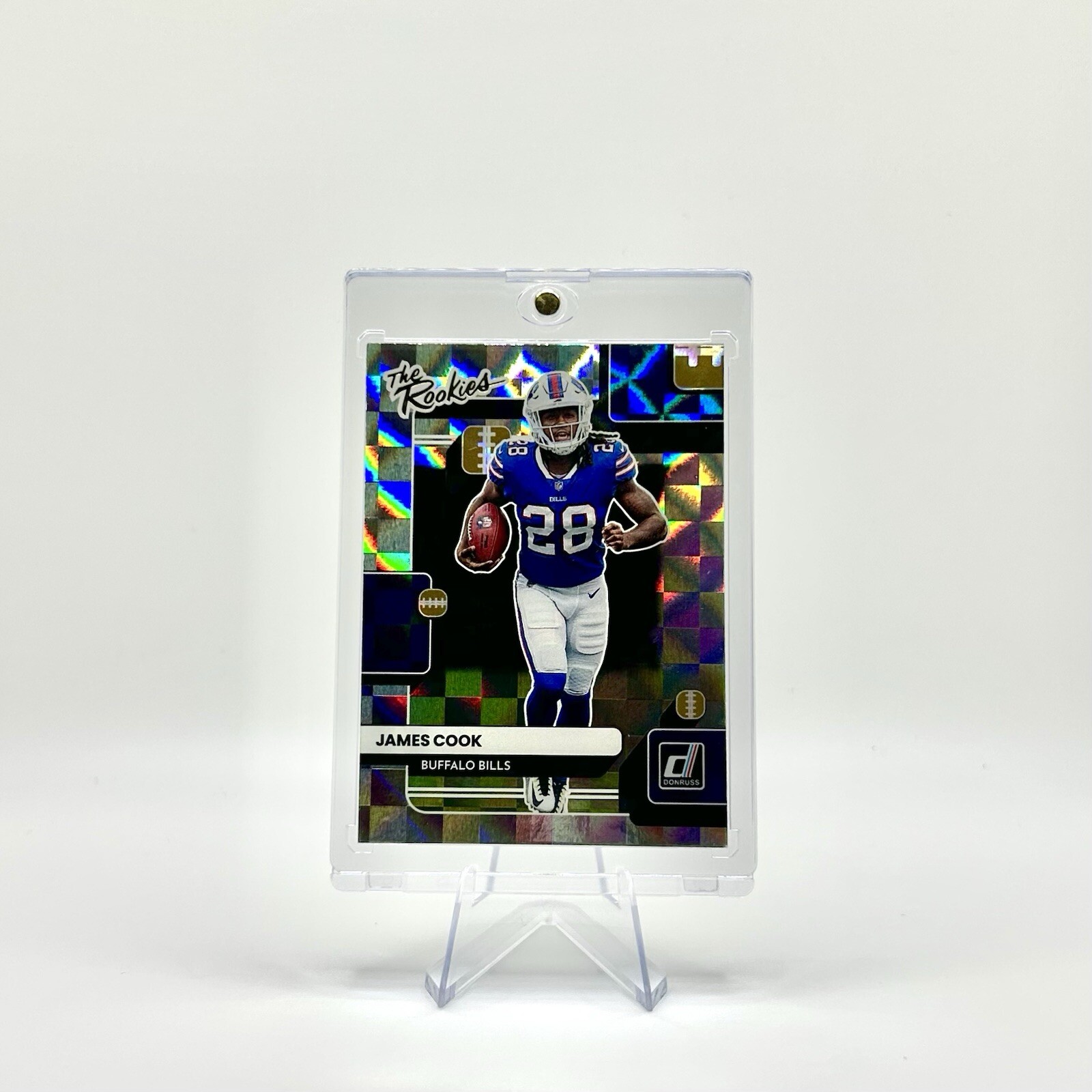 2022 Donruss James Cook RC The Rookies Building Blocks #TR-15 Buffalo Bills