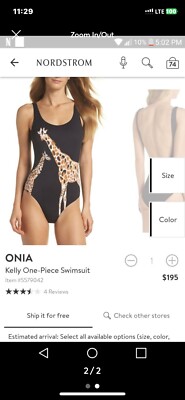 Onia Giraffe Swimsuit