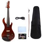 Solid wood Electric Violin 4/4 Full size violins ebony fittings Violin case &bow