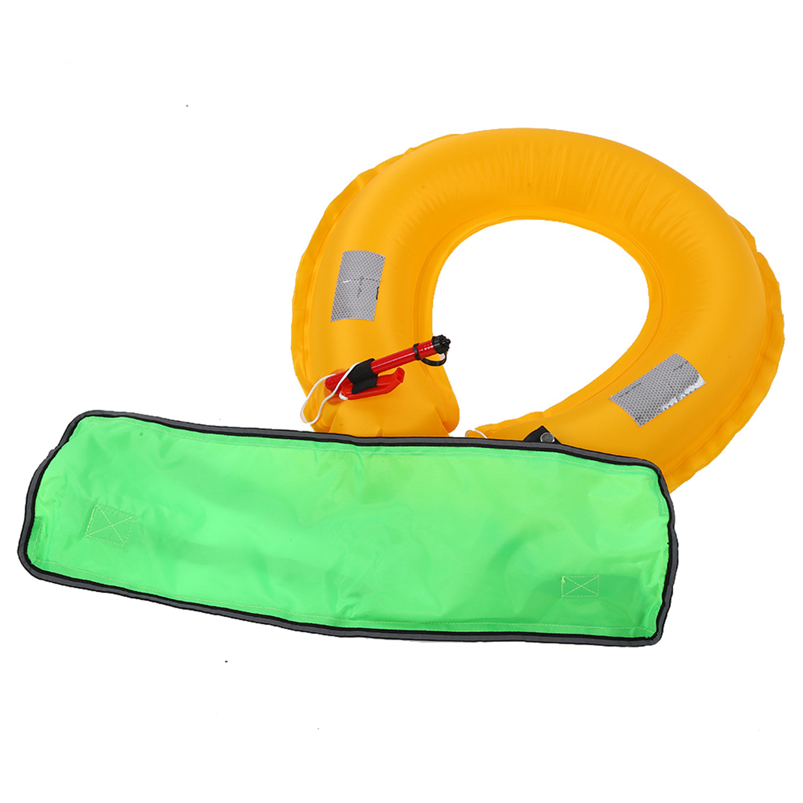 (Fluorescent Green)Flotation Device Buoyancy Safety Board Inflatable