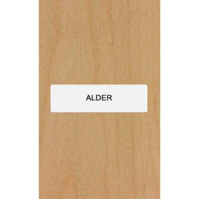 Red Alder Guitar Bracewood Blank 20x 1.5x 1.5 Luthier Tonewood- Free US Shipping