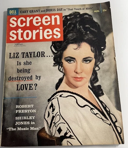 Screen Stories-Liz Taylor-Robert Preston-Cary Grant-Doris / Mantle - Maris 1962