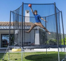 Trampoline 305 cm Avec Filet De Sécurité 