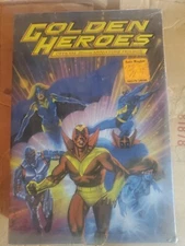 Games Workshop: Golden Heroes: Super-Villains miniatures box set New Sealed