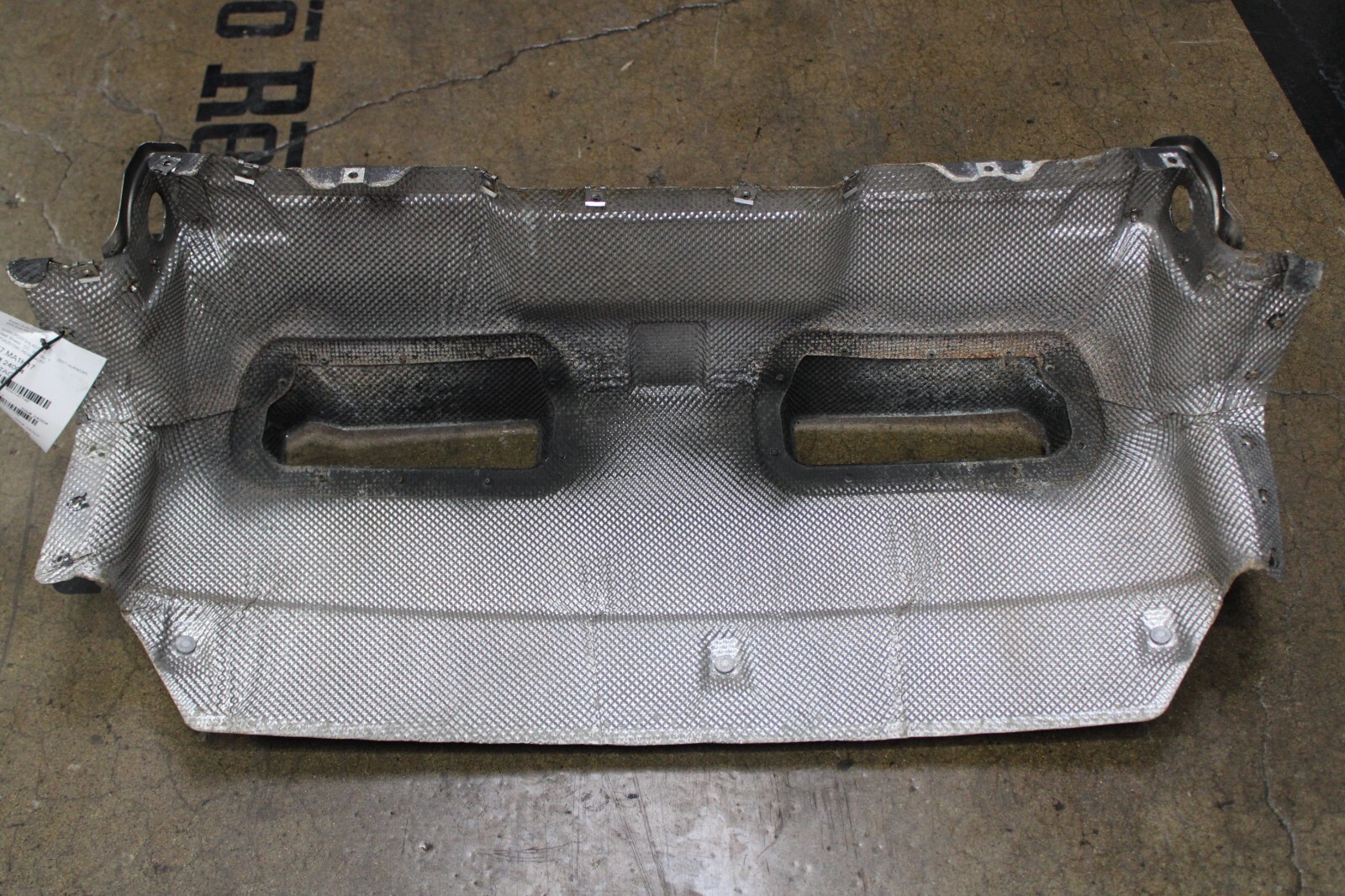 Lamborghini Huracan LP580, 610, Muffler Heat Shield, Used, P/N 4T0825709C