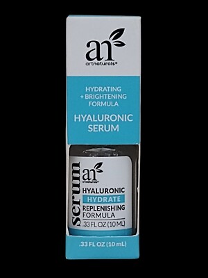 HYALURONIC ACID SERUM Hydrating Brightening Replenishing Formula 0.33 fl oz 1/27