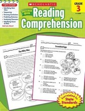 Scholastic Success with Reading Comprehension, Grade 3 - Paperback - VERY GOOD
