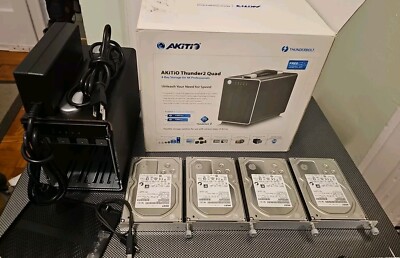 AKiTiO Thunder2 QUAD 16TB 3.5'' HD