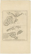 Carte ancienne de Macao et ses environs par Cook (1803)