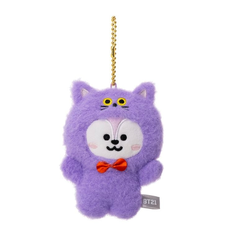 BTS BT21 Halloween Complete Set 7 Plush Mascot Chain Line Friends