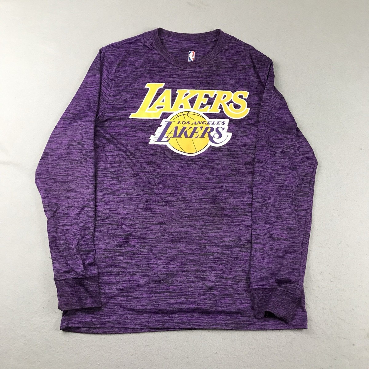 Los Angeles Lakers スウェットシャツ Mサイズ LOS ANGELES LAKERS NBA フード付きスウェットシャツ - パープル