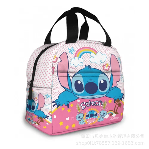 Lilo Stitch Cartoon Galaxy Lunch Bag Insulated Student Snack Picnic Xmas Gift AU - Picture 20 of 55