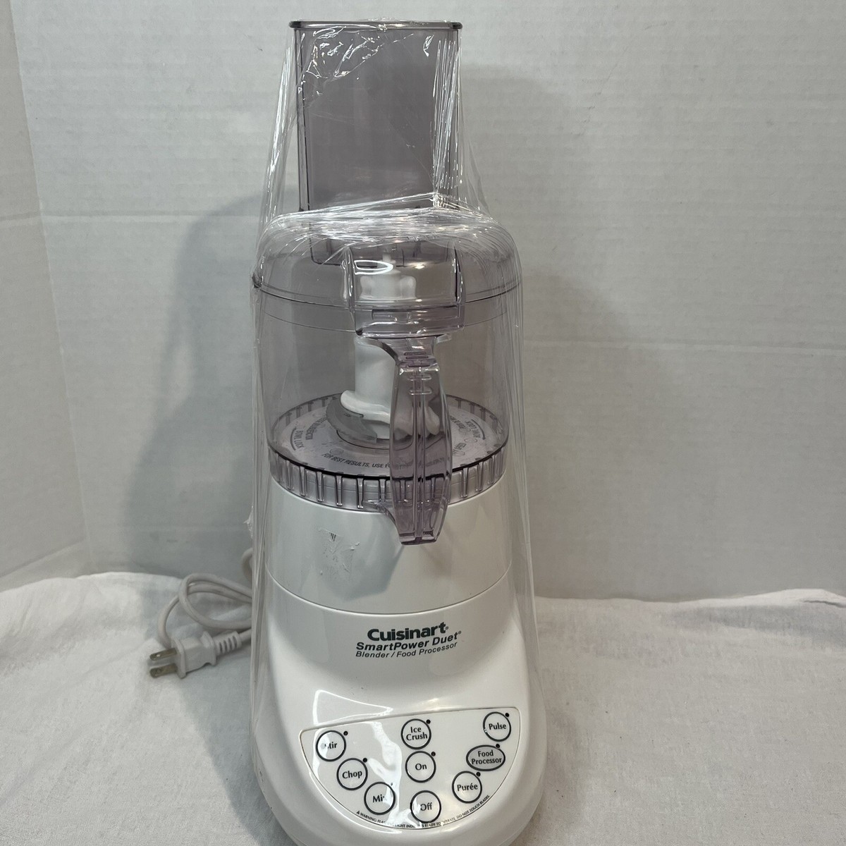 Cuisinart Smart Power Duet, Blender/Food Processor - WHITE- BFP