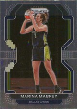 2022 Panini WNBA Prizm #90 Marina Mabrey Dallas Wings