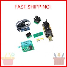 1Set CH341A 24 25 Series EEPROM Flash BIOS USB Programmer SOIC8 SOP8 Test Clip S