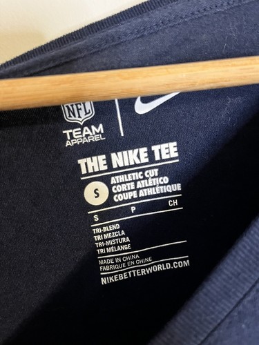 Nike NFL Apparel Dallas Cowboys V-Ausschnitt Oberteil Shirt Damen Small Navy Blau Stern - Bild 4 von 6