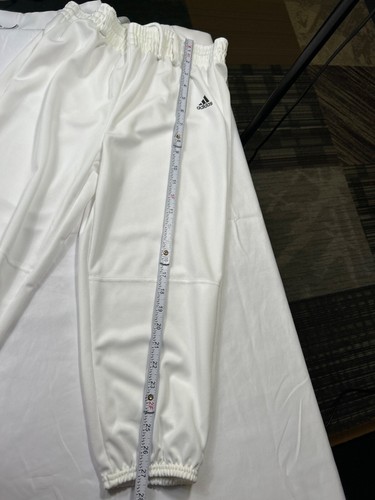 Adidas Boys White Baseball Pants Size L SKU 7102 - Picture 5 of 6