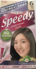BIGEN SPEEDY HAIR COLOR KIT #6 MEDIUM BROWN