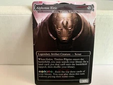 Golos, Tireless Pilgrim - Alphonse Elric - Signature Commander - Altered Art