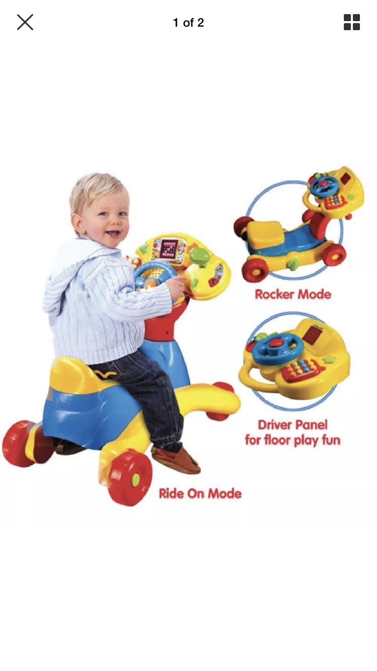 vtech sit and discover ride on