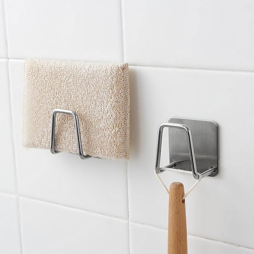 1xRubinetto Lavello Cucina Spugna Stoccaggio Organizzatore Panno Scaffale Porta Scaffale UK - Foto 11 di 12