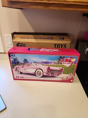 MEGA Barbie The Movie  56 Corvette Stingray Collector Building Set HRY24 New