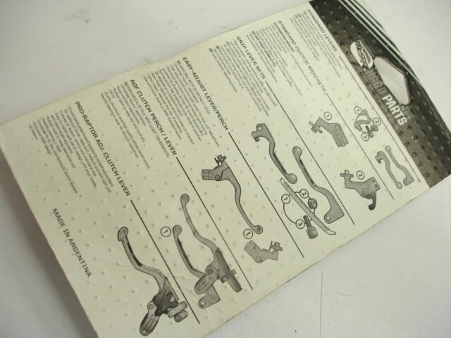 Empuñaduras y palanca MSR PALANCA FRENO PARA YAMAHA YZ-F250 / YZ-F450 P/N 34-1781 NUEVO Foto 2 de 3