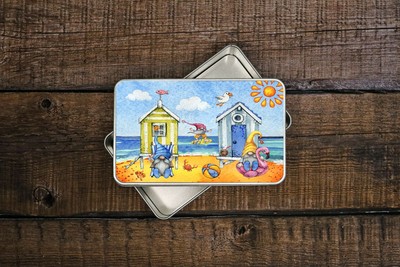 Gonk Lover On The Beach Leckerbissendose - Handwerk Aufbewahrungsbox - Surfer Dude - tolles Geschenk