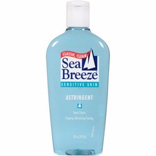 2 Pack Sea Breeze Actives Sensitive Skin Astringent 10Oz Each
